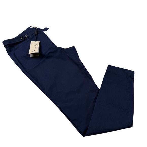 Burberry Highcross Navy Dress Pants Women’s Size 12 / EU 46 NWT - Picture 2 of 13